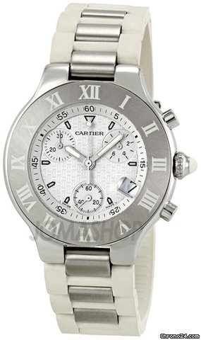 Cartier Must 21 Chronoscaph Unisex Watch W10184U2 watches