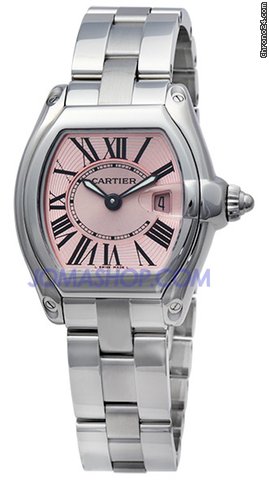 Cartier Roadster Pink Ladies Watch W62017V3 watches