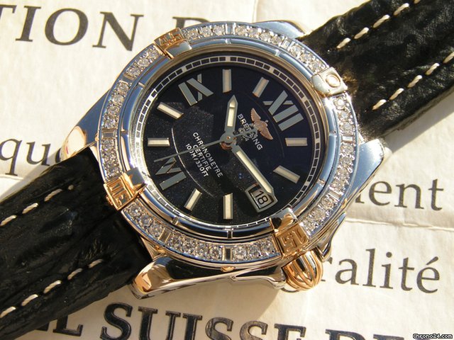 Breitling Cockpit Lady schwarzes Zifferblatt watches