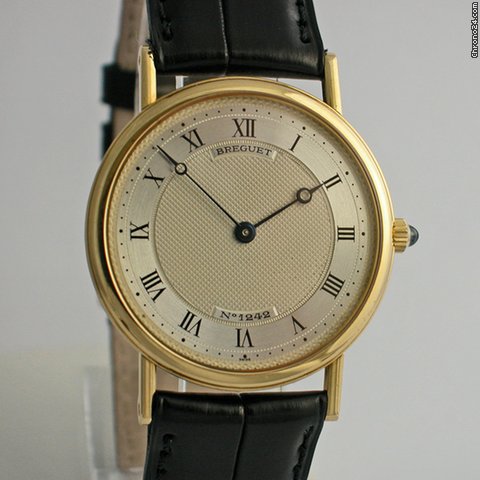 Breguet classic flat watch watches