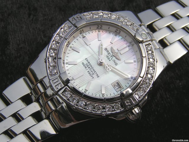 Breitling Starliner MOP mit Brillantl¨¹nette watches