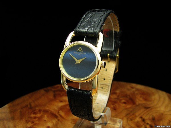 Baume & Mercier & Exklusive Lucchetto 18kt Gold Damenuhr watches