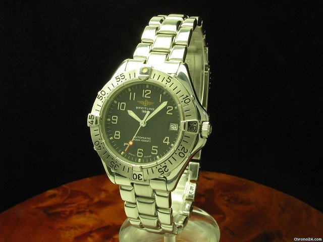 Breitling Colt Automatic Edelstahl Herrenuhr Mit Datum Ref. 17035 watches