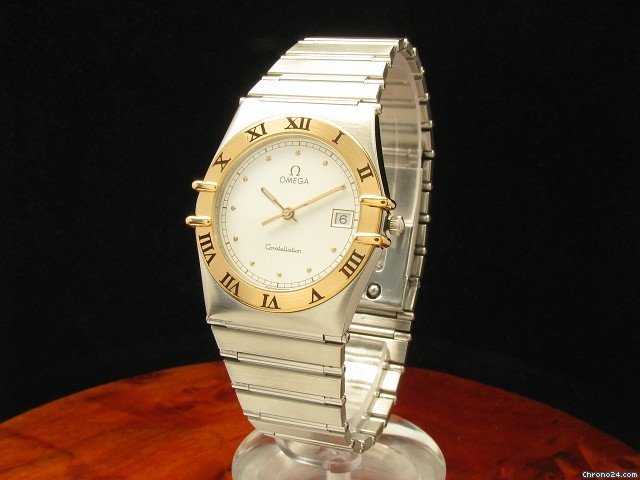Omega Constellation 18kt Gold / Edelstahl Herrenuhr watches