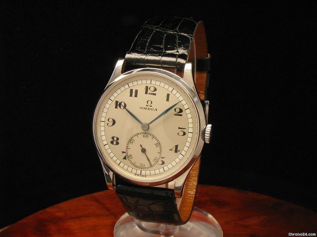 Omega Edelstahl Herrenuhr Mit Kleiner Sekunde / Handaufzug watches