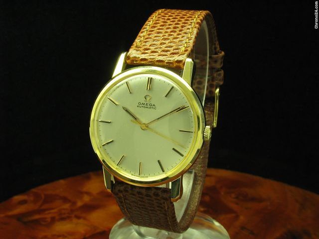 Omega Gold Mantel Automatic Herrenuhr Kaliber 552 watches