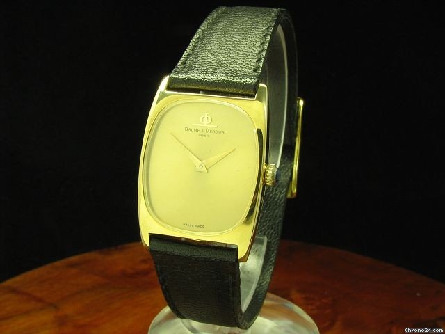 Baume & Mercier Elegante Mechanische & 18kt Gold Damenuhr watches