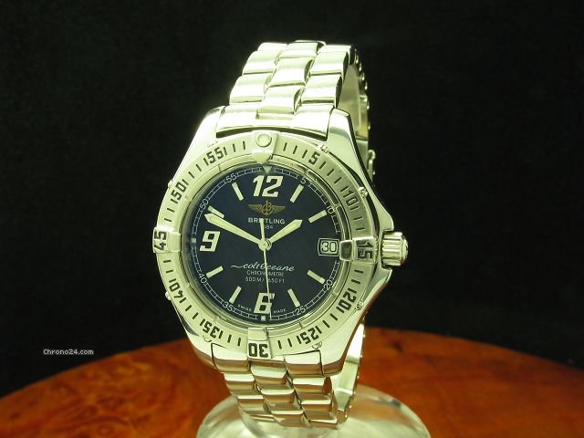 Breitling Colt Oceane Edelstahl Chronometer Damenuhr Ref. A57350 watches