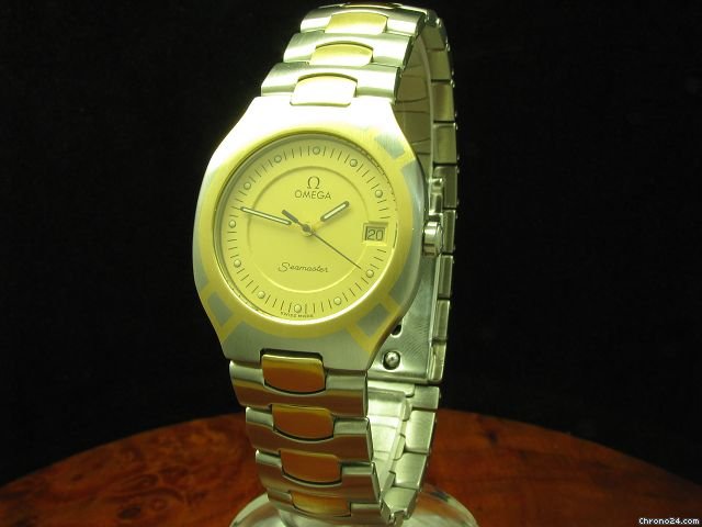 Omega Seamaster 18kt Gold / Edelstahl Herrenuhr Mit Datum watches