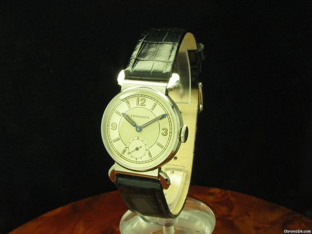 Longines Herrenuhr Stahl Mit Two-tone-dial Von 1941 watches