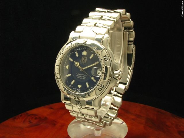 TAG Heuer 6000 Series Edelstahl Automatic Edelstahl Herrenuhr Mit Datum watches