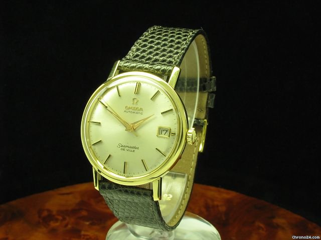 Omega Seamaster De Ville 14kt Gold Automatic Herrenuhr watches