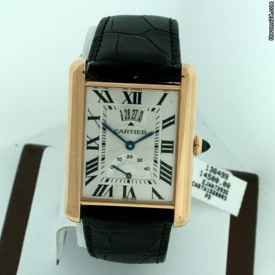 Cartier Tank Rose Gold Pre-owned watches
