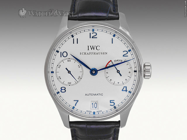 IWC Portuguese Automatic - Reference 5001 - 7 Days Power Reserve - 42mm Stainless Steel watches