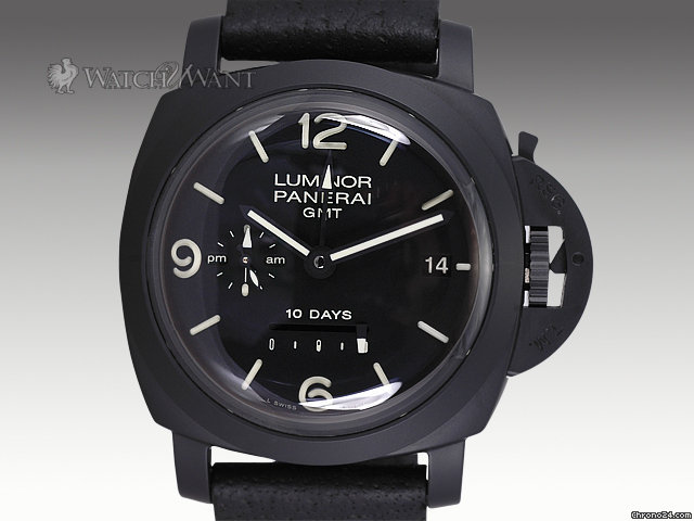 Panerai PAM 335 M Luminor 1950 10 Days GMT Ceramica - 44mm Black Ceramic Case - NOW AVAILABLE AT AN UNMATCHED PRICE watches