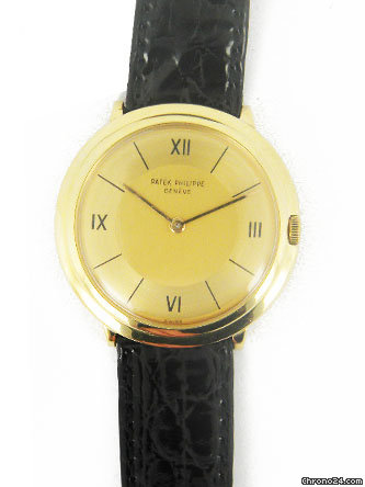 Patek Philippe 18k yellow gold vintage Calatrava watches