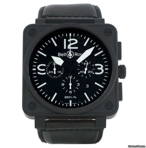 Bell & Ross BR01-94 Chronograph Carbon watches
