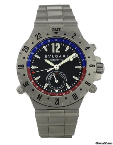 Bulgari Diagono Professional GMT40SSD watches