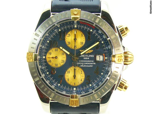 Breitling Evolution Stahl / Gold Ref.B13356 Box&Papiere watches