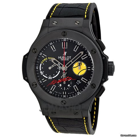 Hublot Nastie Bang Black Dial Black Ceramic Mens Watch 301CI8017GRNST11 watches