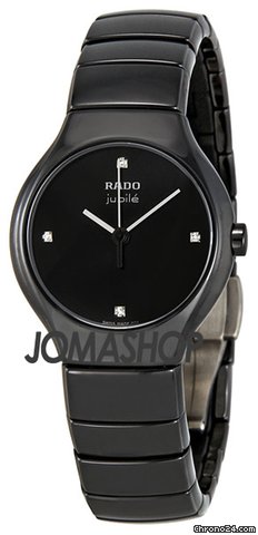 Rado True Black Ceramic Ladies Watch R27655742 watches