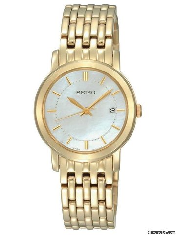 Seiko SXDB94P1 vergoldete Damenuhr watches