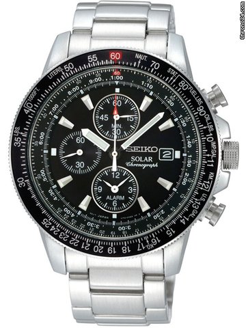 Seiko SSC009P1 Herrenuhr Solar Chronograph watches