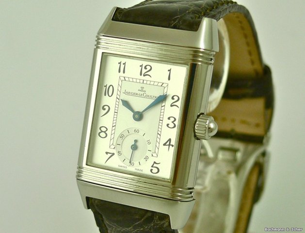 Jaeger-LeCoultre Reverso Classique Duetto, Stainless Steel, Manual watches
