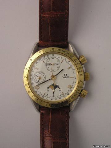 Omega Speedmaster triple calendar moonphase chrono watches