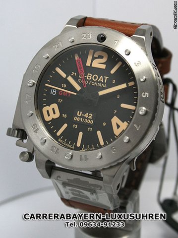 U-Boat U-42 GMT Titan limited Edition watches
