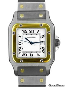 Cartier Santos acc-oro watches