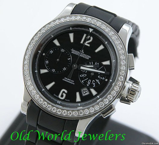 Jaeger-LeCoultre STEEL DIAMOND MASTER COMPRESSOR CHRONOGRAPH watches