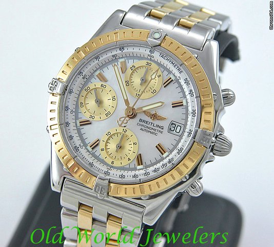 Breitling TUTONE MOP CHRONOMAT AUTOMATIC watches