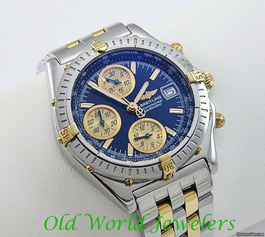 Breitling TWO TONE WINDRIDER CHRONOMAT AUTOMATIC watches