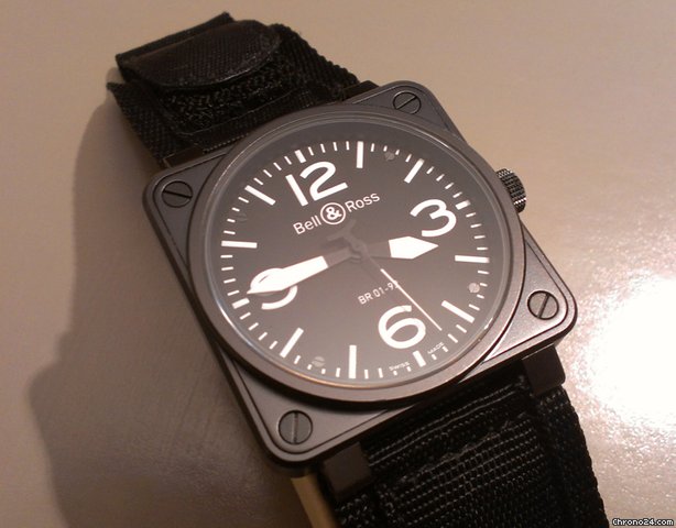 Bell & Ross BR01-92 Carbon PVD 46mm watches