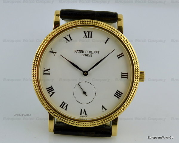 Patek Philippe Calatrava 18K Yellow Gold 33MM watches