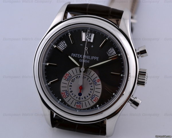 Patek Philippe Platinum Chronograph Annual Calendar Grey Dial 40.5MM watches