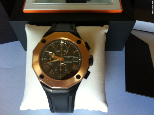 Baume & Mercier riviera watches