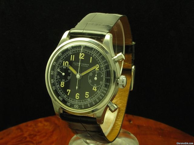Ulysse Nardin Edelstahl Handaufzug Chronograph Herrenuhr watches