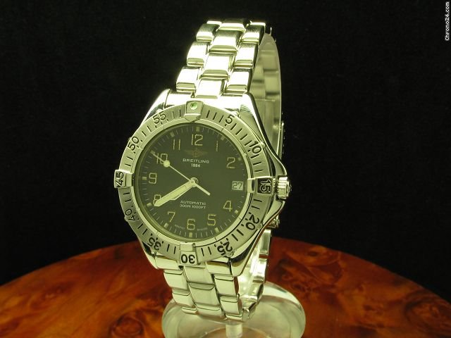 Breitling Colt Automatic Edelstahl Herrenuhr Mit Datum Ref. 17035 watches