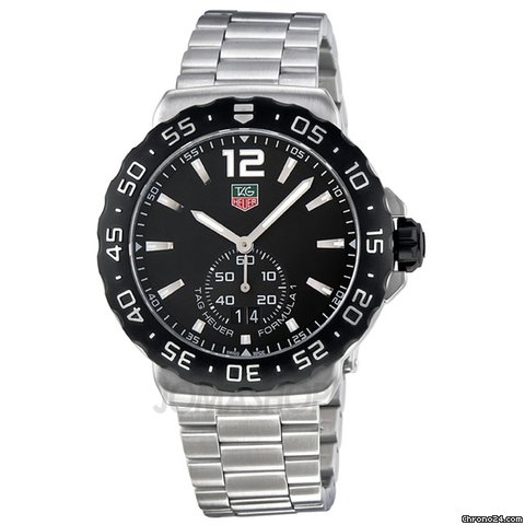 TAG Heuer Formula 1 Grande Date Black Dial Stainless Steel Mens Watch WAU1110.BA0858 watches