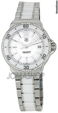 TAG Heuer Formula 1 White Ceramic Ladies Watch WAH1213BA0861 watches