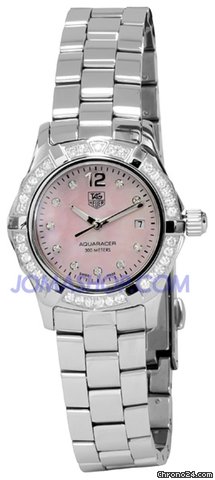 TAG Heuer Aquaracer MOP Diamond Ladies Watch WAF141B.BA0824 watches