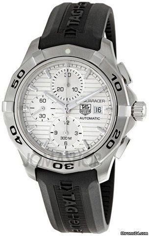 TAG Heuer Aquaracer Silver Dial Chronograph Mens Watch CAP2111FT6028 watches