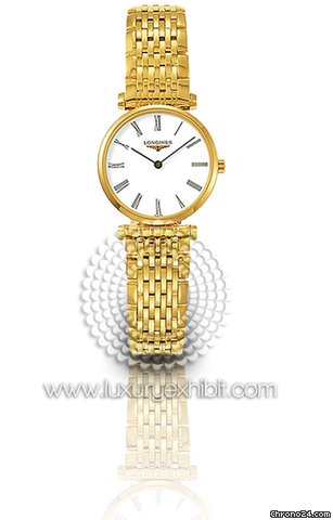 Longines La Grande Classique 18kt Gold-tone Stainless Steel Ladies Watch L4.209.2.11.8 watches