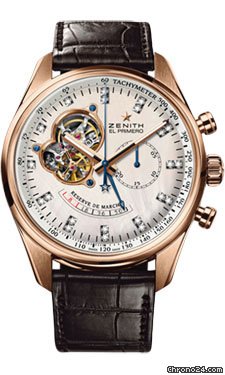 Zenith El Primero Chronomaster Open Rose Gold watches