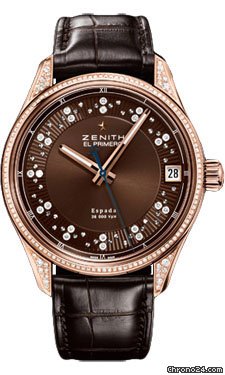 Zenith El Primero Espada Rose Gold watches