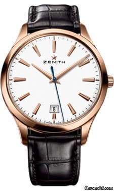 Zenith Elite Captain Central Second Rose Gold watches
