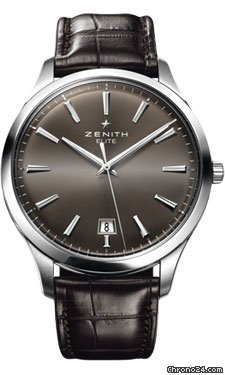Zenith Elite Captain Central Second Stainless Steel watches