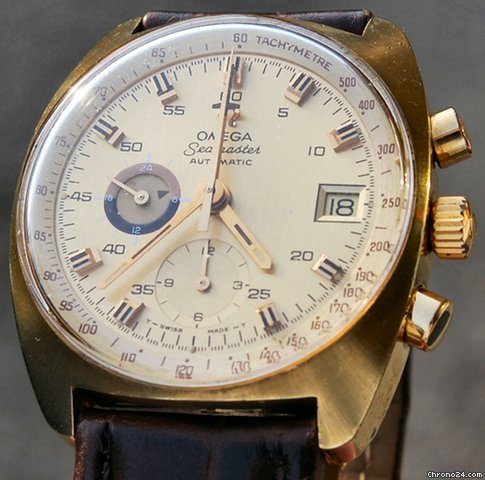 Omega Seamaster Chrono Automatico Pl. Oro Del 1972 watches